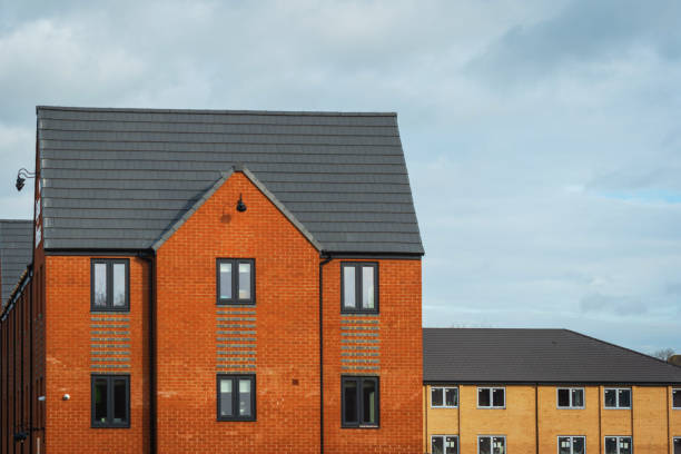 istock New build modern architecture houses in England UK 1382265322