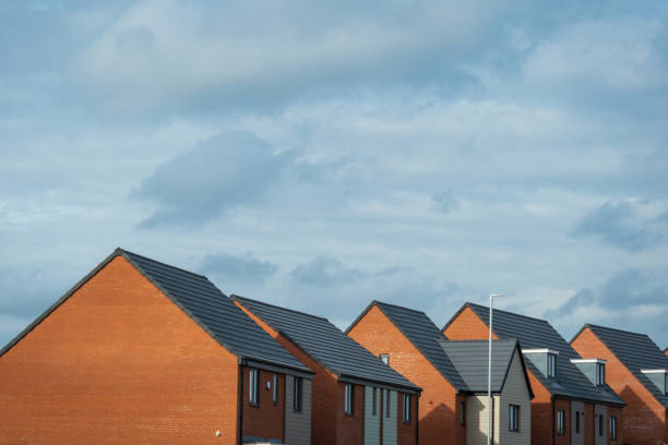 istock New build modern architecture houses in England UK 1382265323