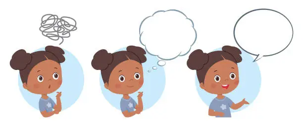 Problem Thinking Girl Free girl thinking girl Vector Images & Graphics | FreeImages