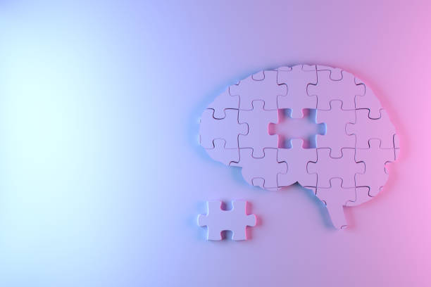 istock Mental health puzzle in brain shape 1382269255