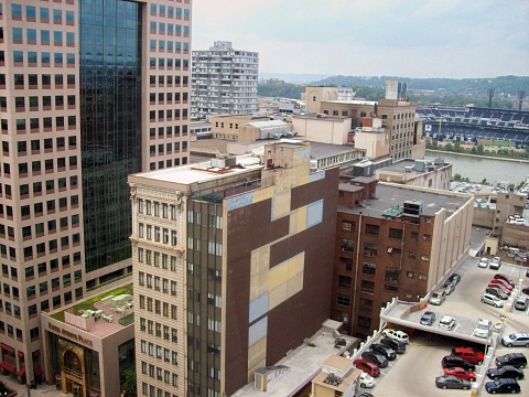 Photo of downtown Pittsburgh and the north side