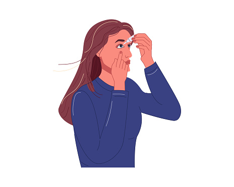 Woman Putting Eye Drops In Her Eyes Stock Illustration - Download Image Now - Eyedropper, Adult, Adults Only - iStock Woman Putting Eye Drops In Her Eyes Stock Illustration - Download Image Now - Eyedropper, Adult, Adults Only - iStock