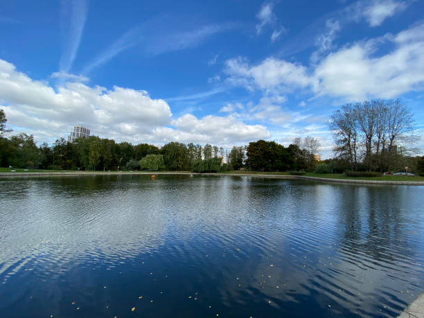 istock summer in city park at dry sunny day 1382302899