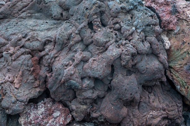 istock Dry volcanic lava background 1382325482