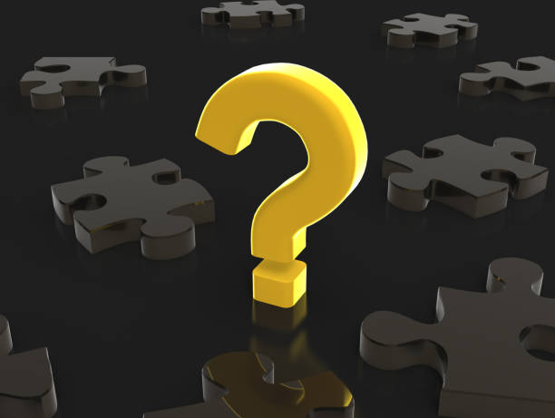 istock 3D Illustration of Question mark symbol and puzzle blocks 1382337967