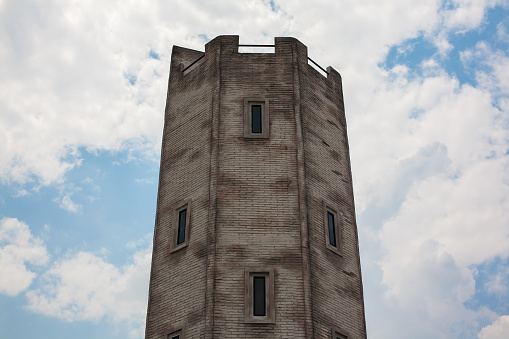 Old tower in the city
