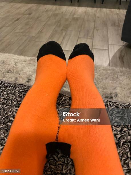 Reeses Tall Socks Stock Photo - Download Image Now - Adult, Adults Only, Autumn