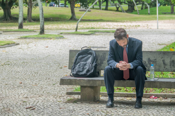 He's exhausted, depressed, with no prospects