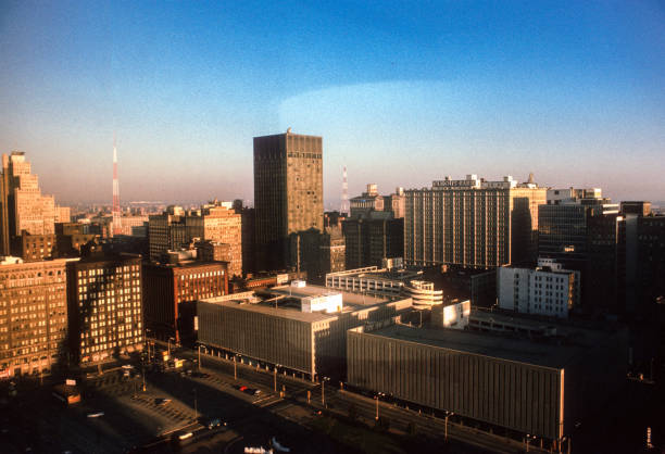 Downtown St. Louis Morning 1973