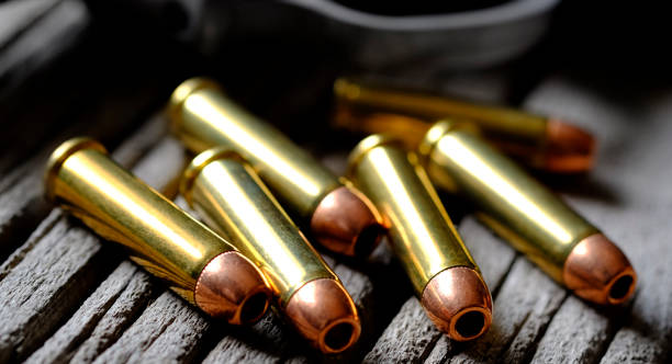 istock Handgun Cylinder For Bullets Ammunition Pistol Load Loaded 1382371853
