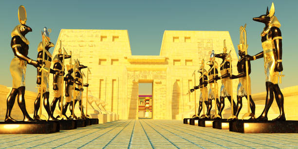 istock Avenue of Egyptian Gods 1382379315