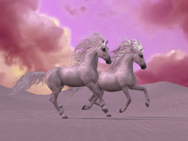 istock Desert Horse Fantasy 1382379413