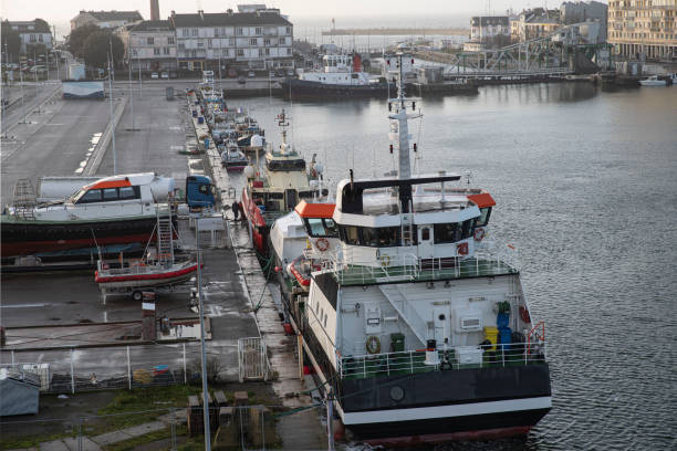istock Boat in a Breton port 1382382546