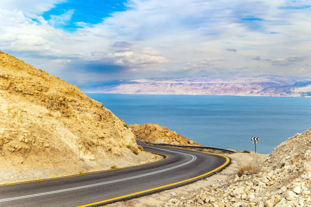 istock Israel. Jordan on the opposite coast 1382397711