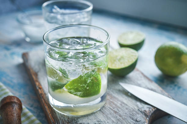 istock Kombucha Mojito with Fresh Mint and Ice 1382443456