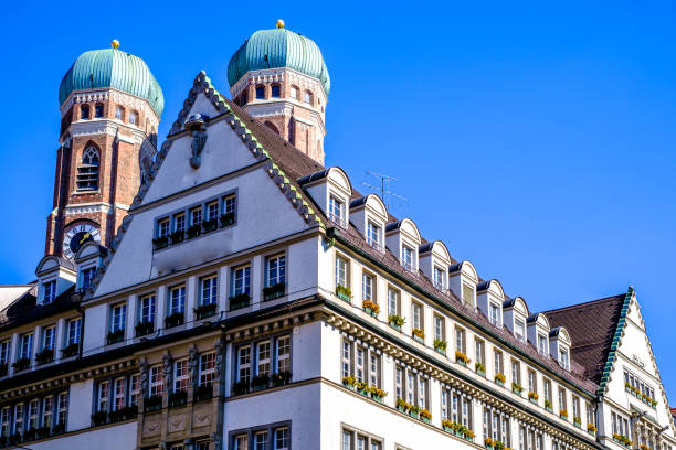 istock famous Liebfrauenkirche (munich cathedral) in Munich 1382446959