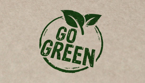 istock Go green and eco friendly symbol stamp and stamping 1382482675