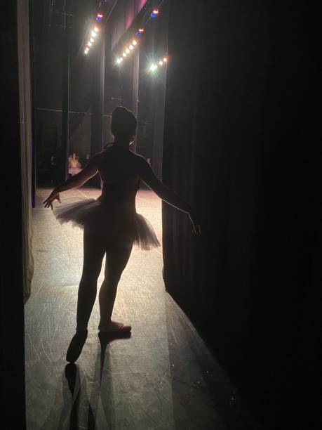 Ballet backstage Backstage at a ballet performance curtain call stock pictures, royalty-free photos & images
