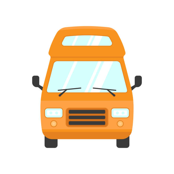 2,000+ Orange Bus Stock Illustrations, Royalty-Free Vector