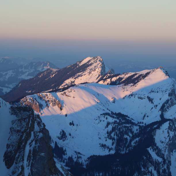 istock Mountain ranges seen from Mount Pilatus, Lucerne. 1382586334