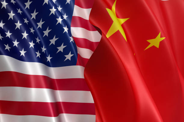 istock USA and China flags 1382596500