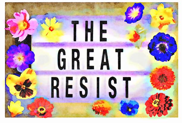 istock The Great Resist in Watercolour Theme 1382643815
