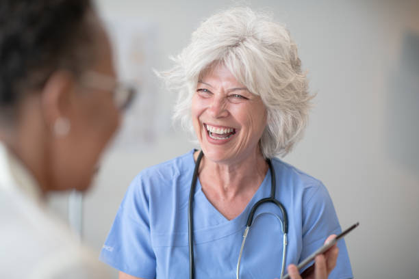 istock Doctor with a Senior Patient 1382698819