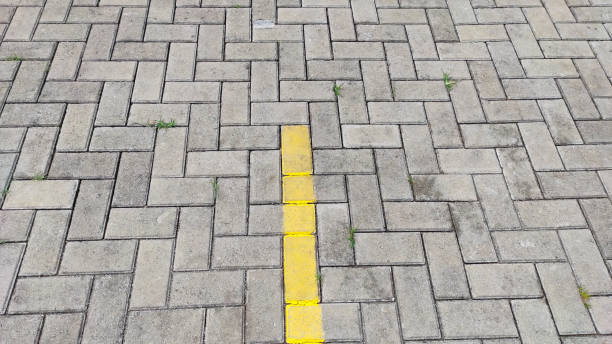 istock Installed paving block- stock photo 1382699897
