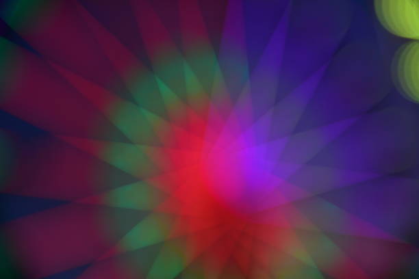 Blurred background night lights rainbow colorful texture