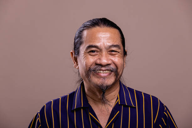 istock Senior portrait, head shot. 1382765925