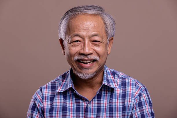 istock Senior portrait, head shot. 1382766466