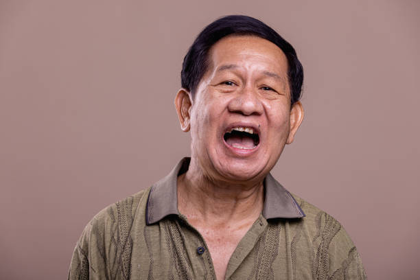 istock Senior portrait, head shot. 1382767018