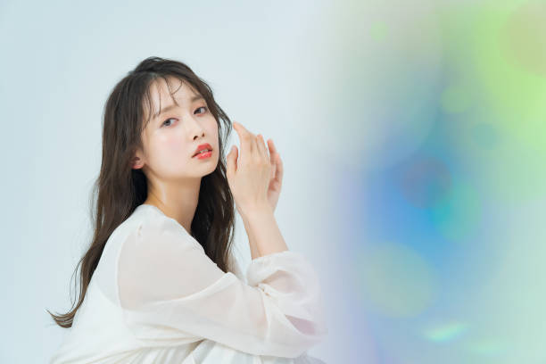 istock woman with make-up and colorful front bokeh 1382767260