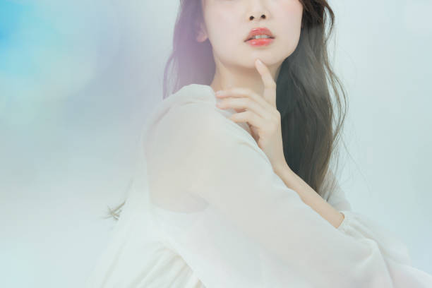 istock woman with make-up and colorful front bokeh 1382768077