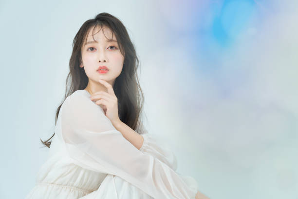 istock woman with make-up and colorful front bokeh 1382768628