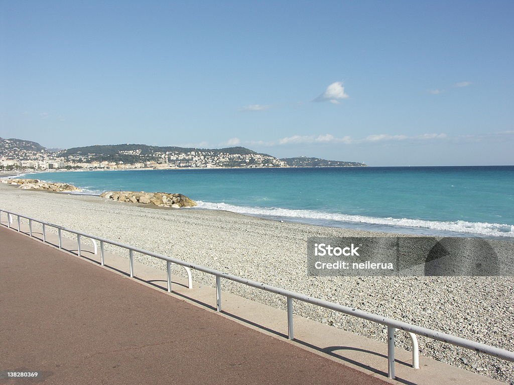 Rambla de los ingleses-Niza (Riviera francesa - Foto de stock de Paseo de los Ingleses libre de derechos