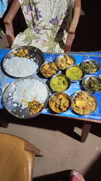 istock Bengali Festive Thali , Jamai Shoshti Special 1382806153