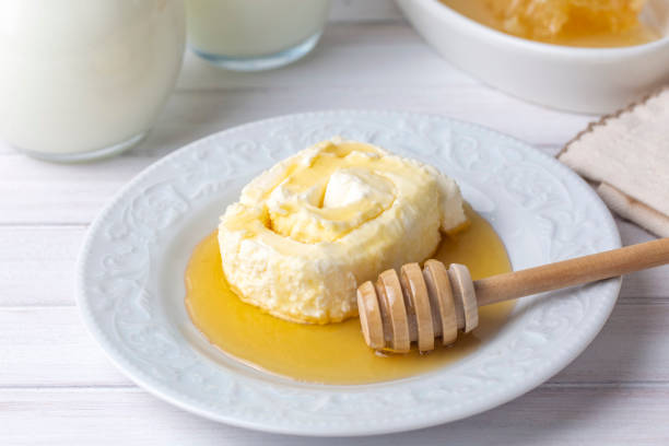 istock Turkish Bal Kaymak -  Honey and Butter Cream 1382853419