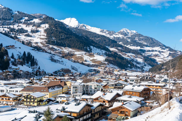 istock Grossarl and Unterberg skiing region in Austria 1382863677