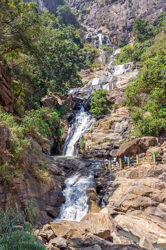 Rawana Waterfall in Sri Lanka