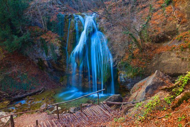 istock jur-jur waterfall crimea ukraine 1382900830
