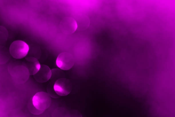 istock Abstract texture in lilac color with shiny circles. 1382905308