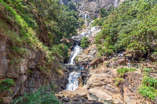 Rawana Waterfall in Sri Lanka