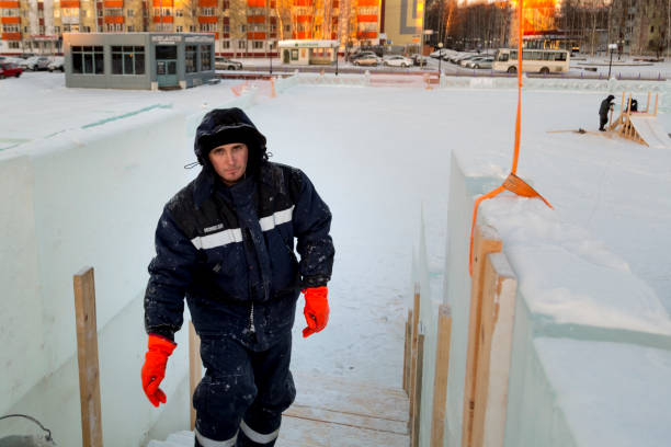 istock Portrait of a worker at a construction site 1382911257