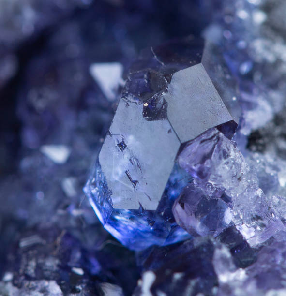 istock fluorite mineral specimen stone rock geology gem crystal 1382916276