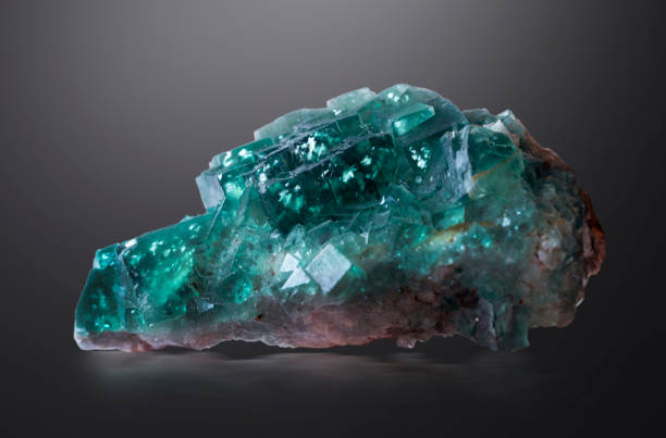 istock fluorite mineral specimen stone rock geology gem crystal 1382918404