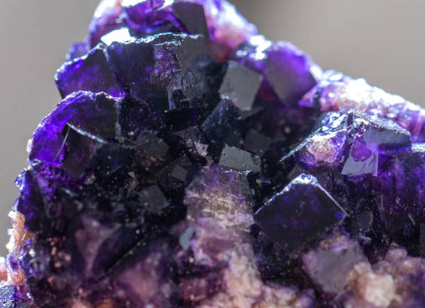 istock fluorite mineral specimen stone rock geology gem crystal 1382918955