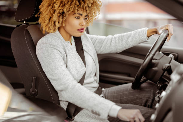 istock Woman Stuck in Traffic 1382920675