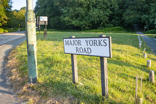 Major Yorks Road of Royal Tunbridge Wells in Kent, England