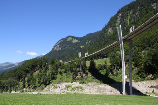 Switzerland - Sunniberg Bridge
